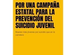 Hablar salva exige una gran campaña pública para prevenir el suicidio juvenil