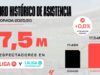 El fútbol profesional español registra un nuevo máximo de asistencia