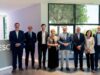 Visita de José Díez y Marián Cano a las instalaciones de Ubesol en Atzeneta d’Albaida