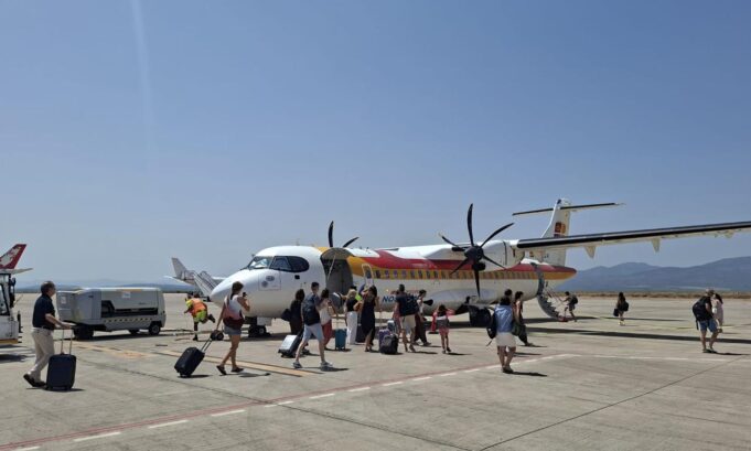Máxima operatividad del aeropuerto de Castellón con la nueva ruta a Palma de Mallorca