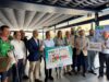 Presentación del cupón especial de la ONCE que celebra el Sonido de Valencia
