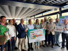 Presentación del cupón especial de la ONCE que celebra el Sonido de Valencia