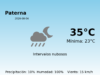 Predicción meteorológica: Paterna, 4 de Agosto de 2026