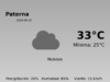Previsión de la AEMET en Paterna hoy 10 de Agosto de 2026