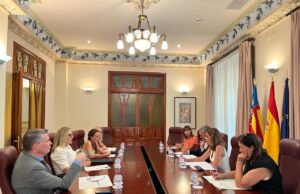 La consellera de Justicia Nuria Martínez se reúne con autoridades judiciales de Castellón para abordar la congestión de los juzgados