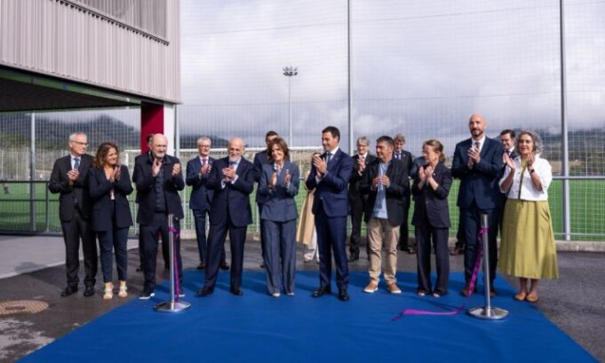 La SD Eibar inaugura la Ciudad Deportiva de Areitio con una inversión cercana a los 30 millones de euros