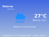 El tiempo en Paterna hoy, 19 de Septiembre de 2026
