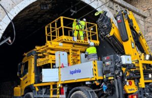 Ispalvia modernizará la catenaria de 13 túneles en la Autopista Ferroviaria Algeciras-Zaragoza