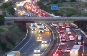 Mañana complicada para salir de Paterna: fuertes retenciones en los accesos a Valencia