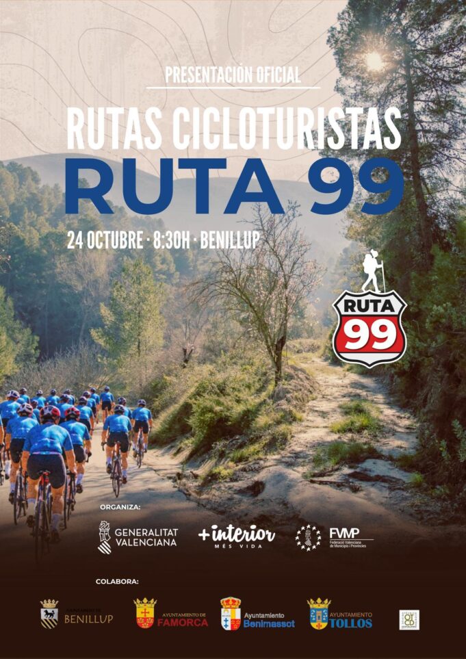 La Generalitat promueve el cicloturismo con una nueva ruta en Alicante para el 24 de octubre