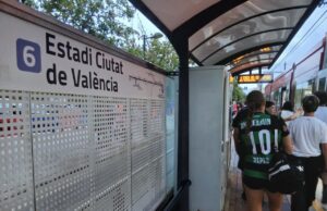 Metrovalencia amplía su servicio nocturno para el partido Levante U.D. contra Sevilla F.C.