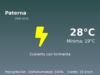 El tiempo hoy 1 de Octubre de 2026 en Paterna según AEMET